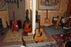 Murray Bruce's guitar collection